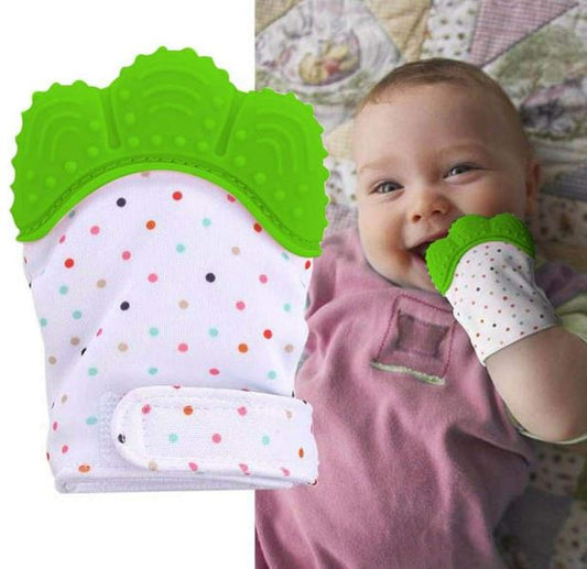 Gummy Glove Teething Mitten Bear Claw Design