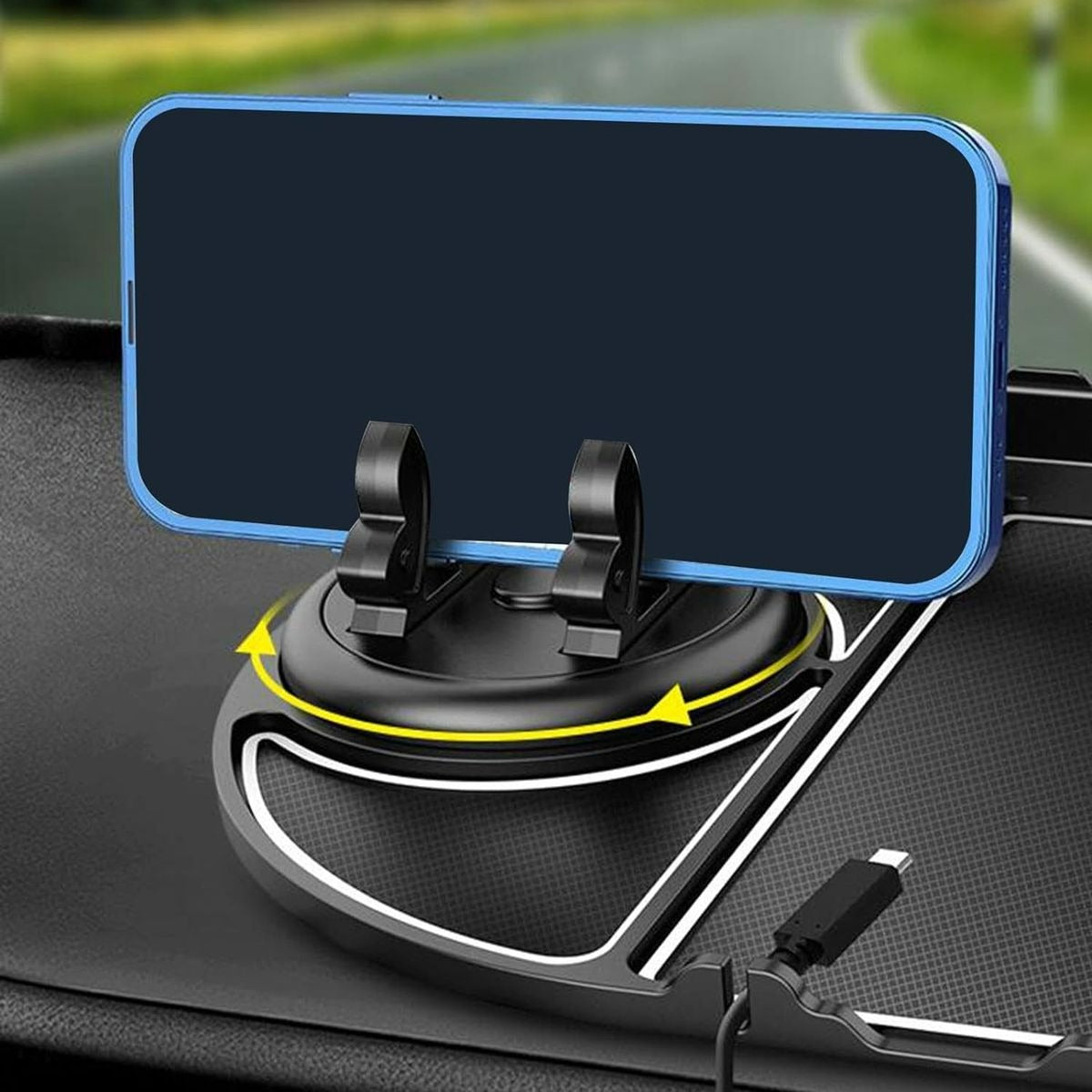 Car Dashboard Sticky Dash Grip Mat Phone Holder