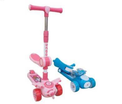 Folding Tricycle Scooter - Alt View