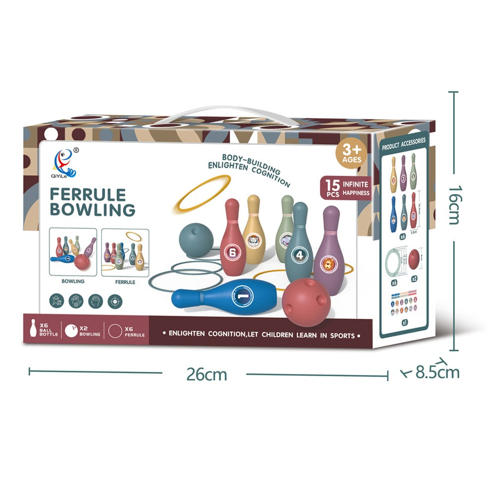 Ferrule Plastic Bowling Set (15pcs)