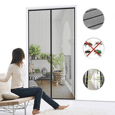 Magic Mesh Screen Door Combo - Alt View