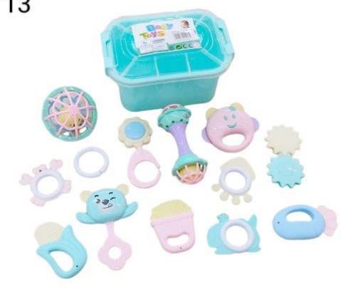 Baby Rattles Set (13 pcs)