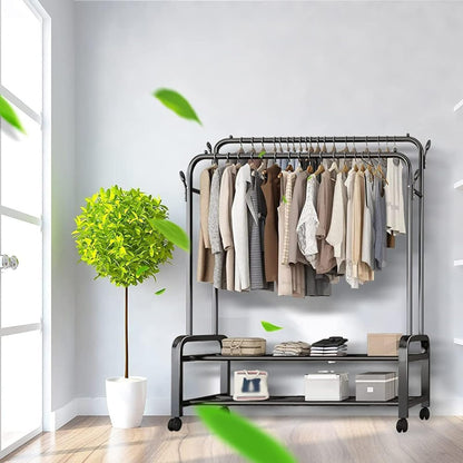 Clothing Garment Rack with Wheels