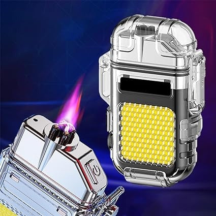 Multifunctional Strong Keychain Light Lighter - Alt View
