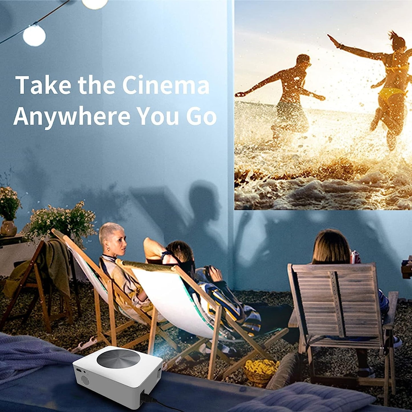 HD Outdoor Theater Projector