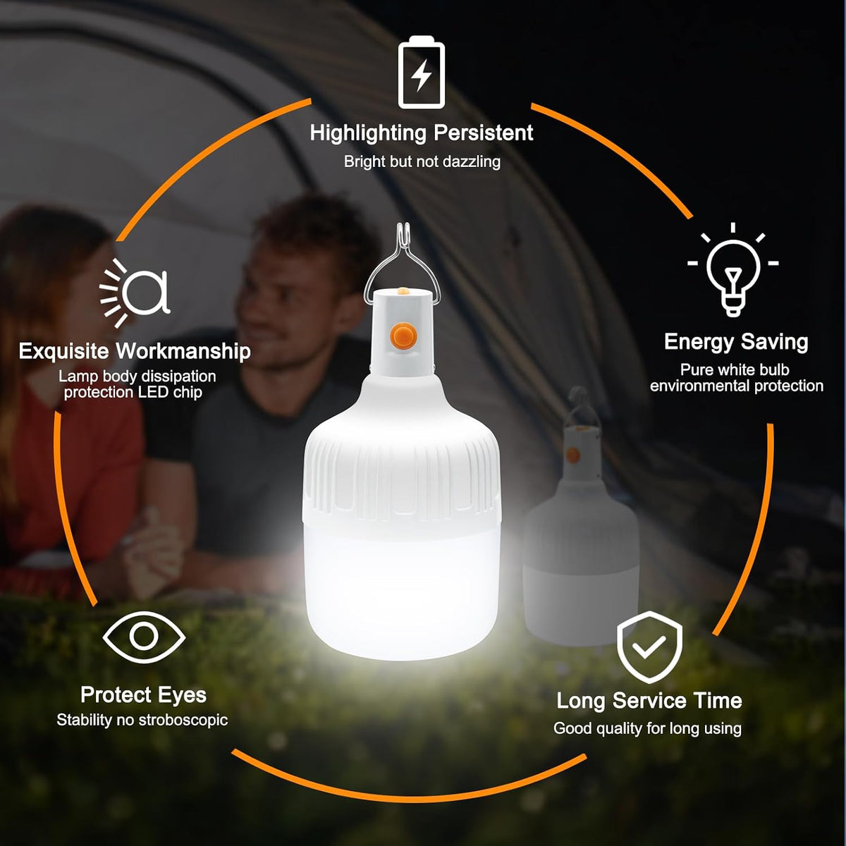 Portable Emergency Camping Lamp