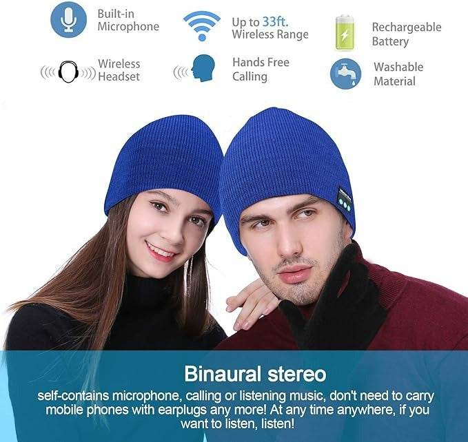 Wireless Bluetooth Beanie