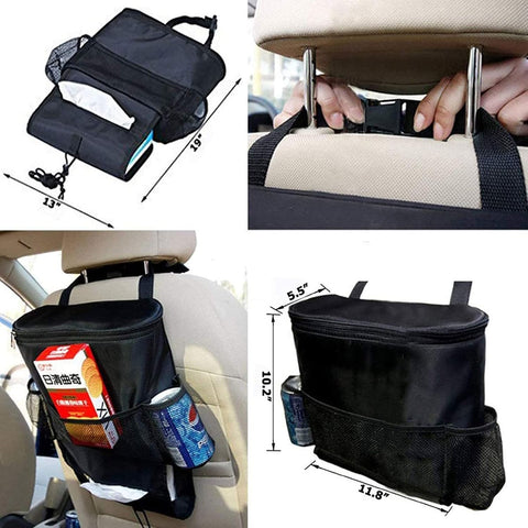 Car Back Seat Organizer with Cooler Bag - Alt View