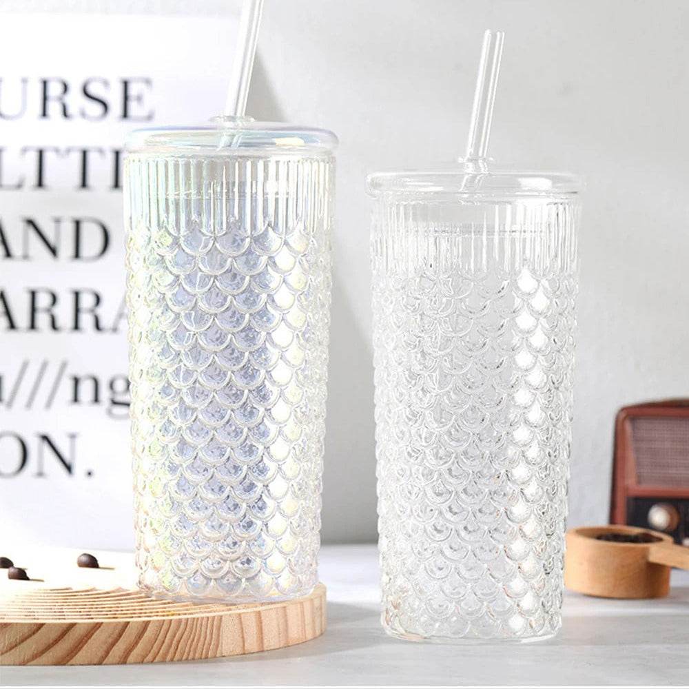 Clear Wavy Glass Tumbler (600ml)(Each) - DMC Wholesale