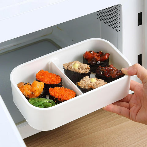 Double Layer Lightweight Reusable Lunch Container (1.6L)(Each) - Alt View