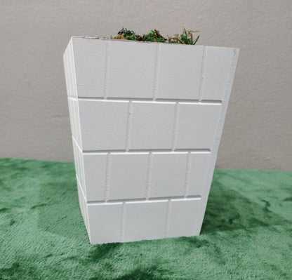 Small Square Flower Pot (16cm)