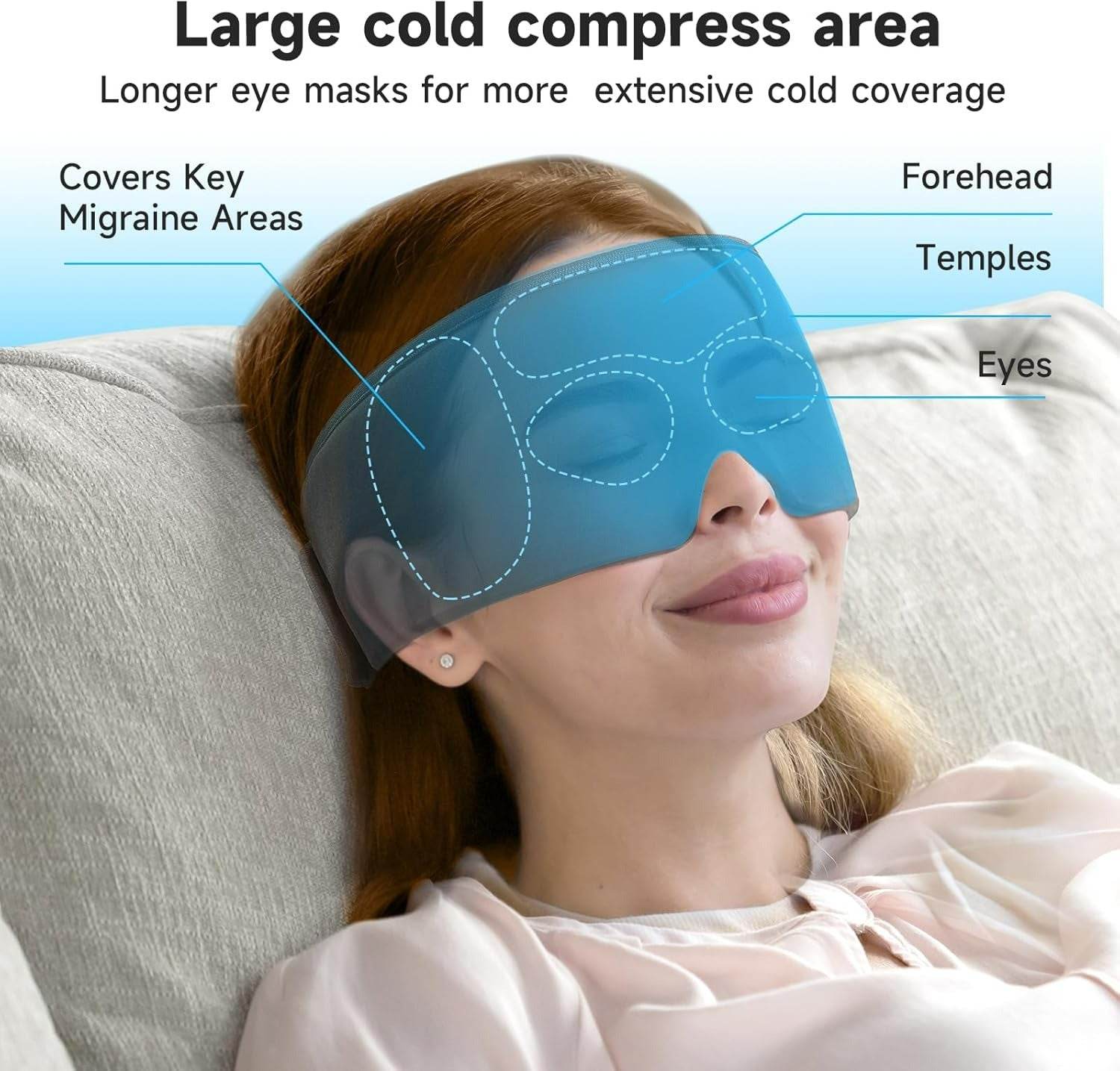 Cooling Eye Mask (Migraine Relief) - DMC Wholesale