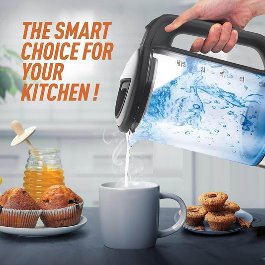 Electric Glass Kettle - DMC Wholesale