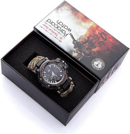 Military Tactical Paracord Watch