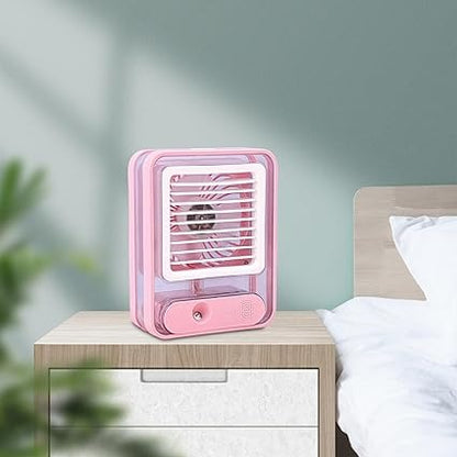 Rechargeable Cooling Misting Fan