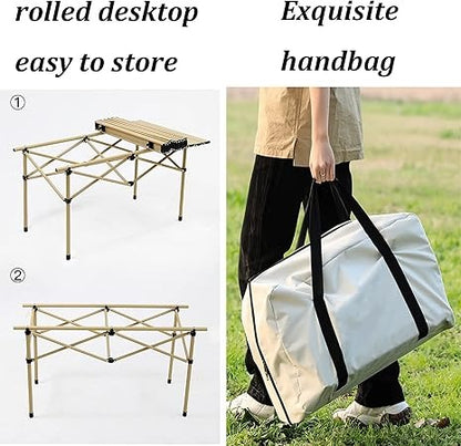 Portable Outdoor Folding Table and Chair Set