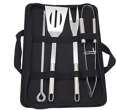 8pcs Barbecue Tool Set With Storage Case