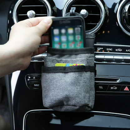 Hanging Phone Pocket Vent Organiser