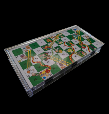 Foldable Magnetic Snakes and Ladders Board Game