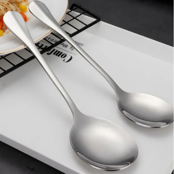 Stainless Steel Serving Spoons (6 pcs)