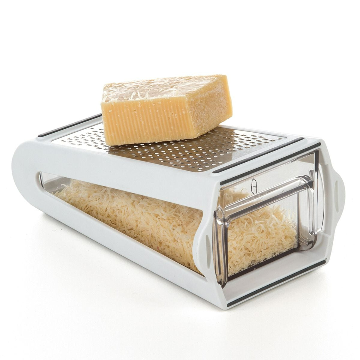 Two Way Cheese Grater With Removable Container