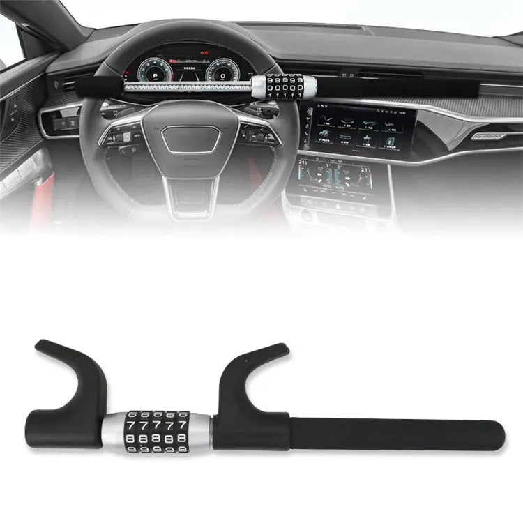 Password Vehicle Steering Wheel Security Lock (5 Digit)