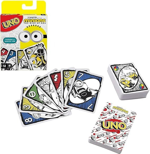 UNO Featuring Illumination's Minions: the Rise of Gru