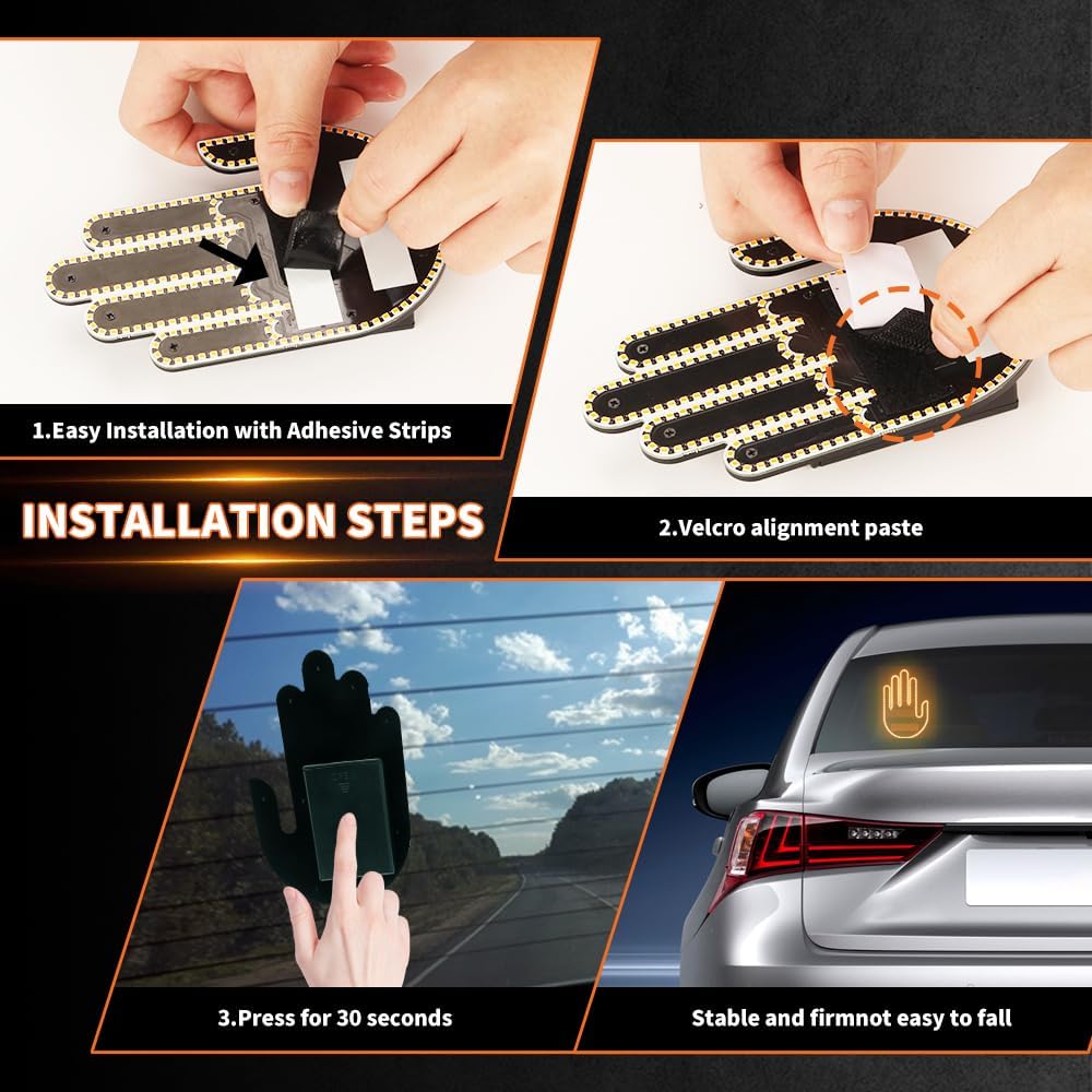 Remote-Controlled Car Gesture Light