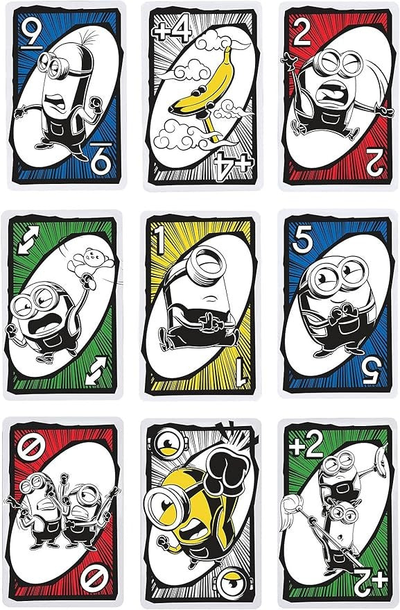 UNO Featuring Illumination's Minions: the Rise of Gru