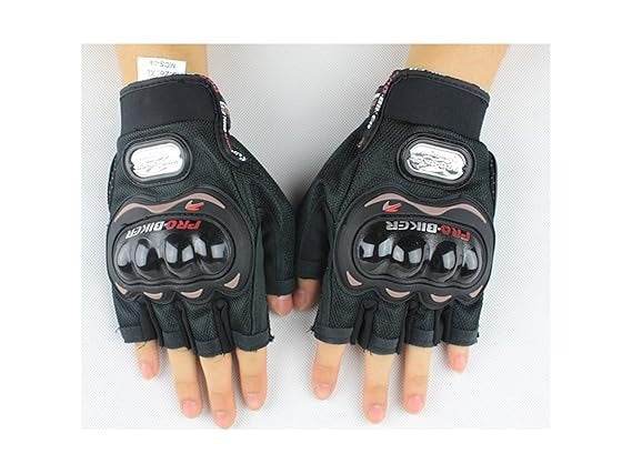Cut Finger Motorcycle Riding Gloves