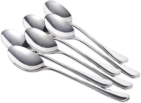 Stainless Steel Dessert Spoon Set (6 pcs)