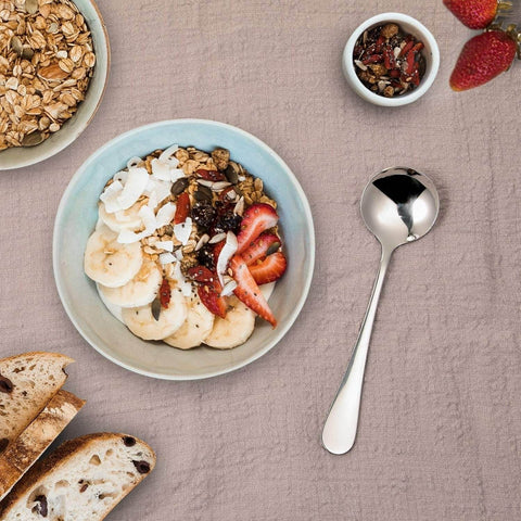 Stainless Steel Soup Spoon Set (6 pcs) - Alt View