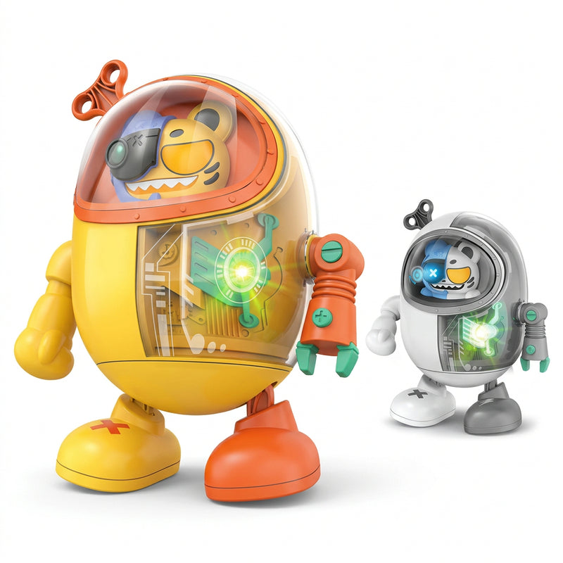 Mecha Dancing Cat Robot Toy with Music and Lights