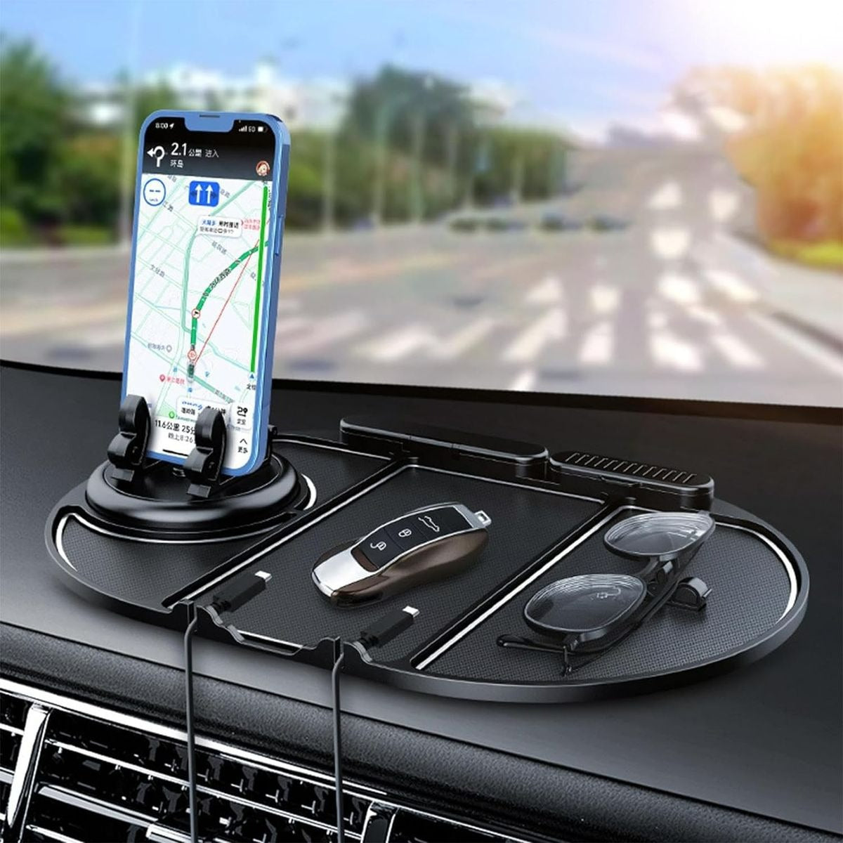 Car Dashboard Sticky Dash Grip Mat Phone Holder