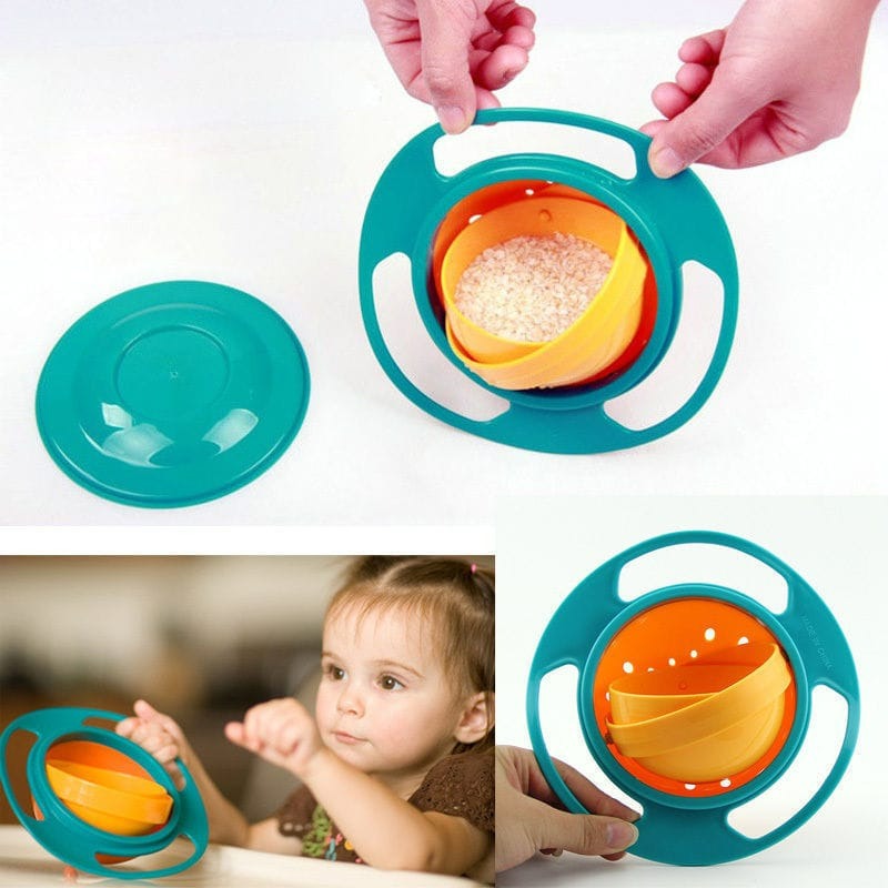 Non Spill Toddler Gyro Bowl