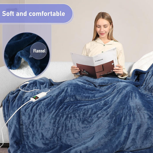 Heated Blanket with Auto Shut-off, (130 x 160 cm)
