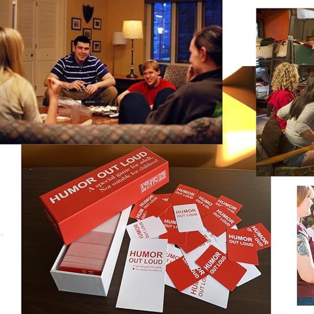 Humor Out Loud: A Special Cards Game for Adults