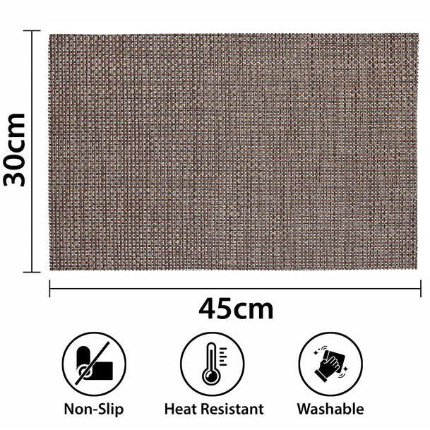 Table Place Mats (30x45cm)(6 pcs)