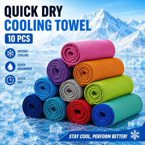 Quick Dry Cooling Towel (10 pcs)