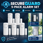 SecureGuard 5‑Pack Alarm Set