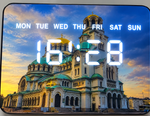 LED Acrylic Digital Wall Clock