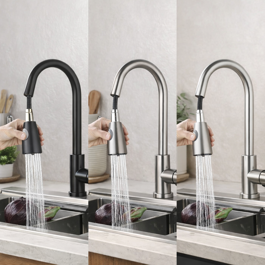 Matte Pull Down Kitchen Faucet