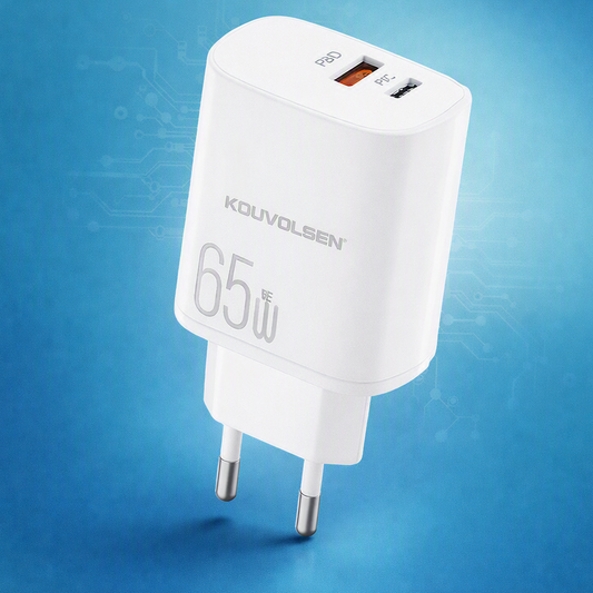65W PD & QC3.0 Fast Travel Charger