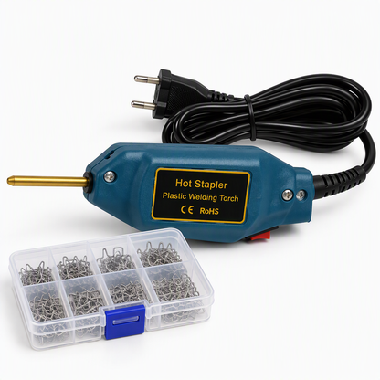 Hot Stapler Plastic Welding Kit with 30 Staples