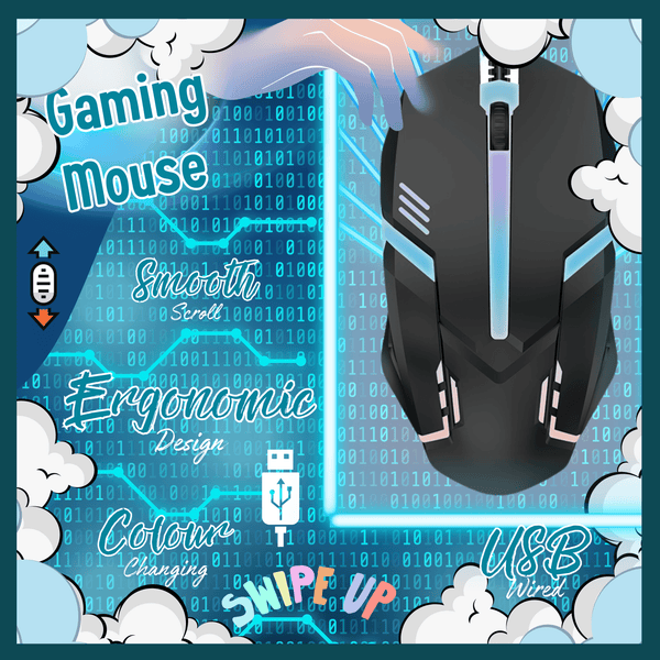 Backlight Wired Gaming Mouse