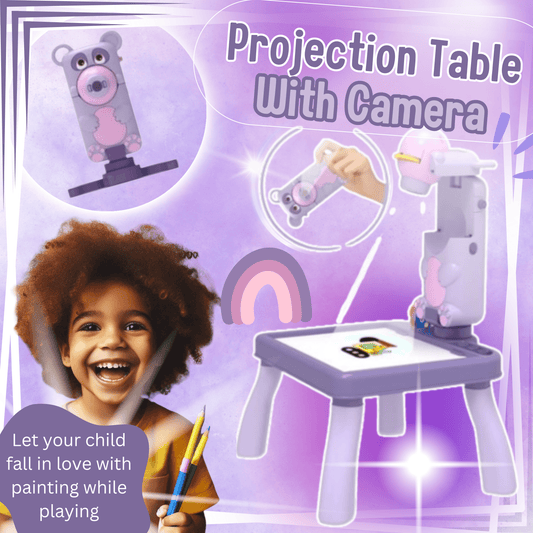 3in1 Projection Painting Table With Camera - DMC Wholesale