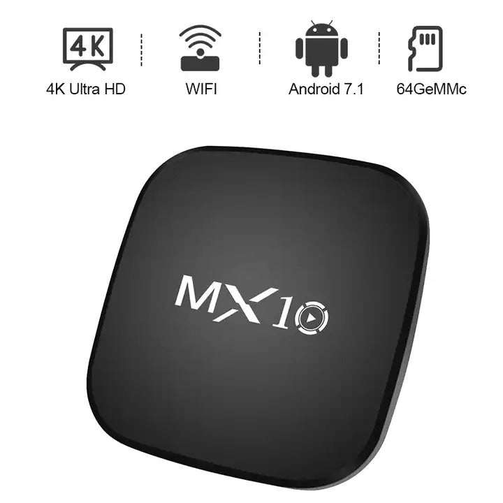 MX10 4K Android TV box ReceIver