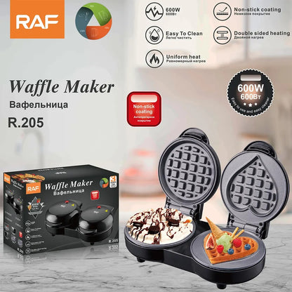 Double Head Waffle Maker (600W)