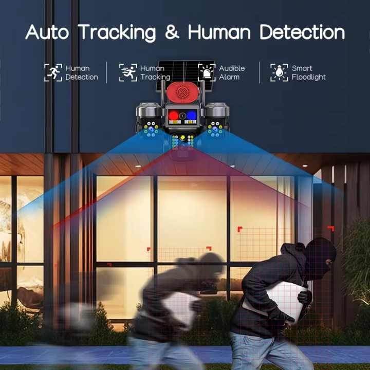 Outdoor Surveillance PTZ Camera (4G)(6MP)