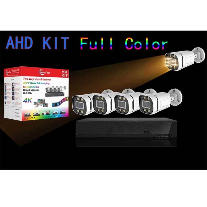 CCTV Analog Camara Kit (4 Cameras)(ICSEE APP) - DMC Wholesale